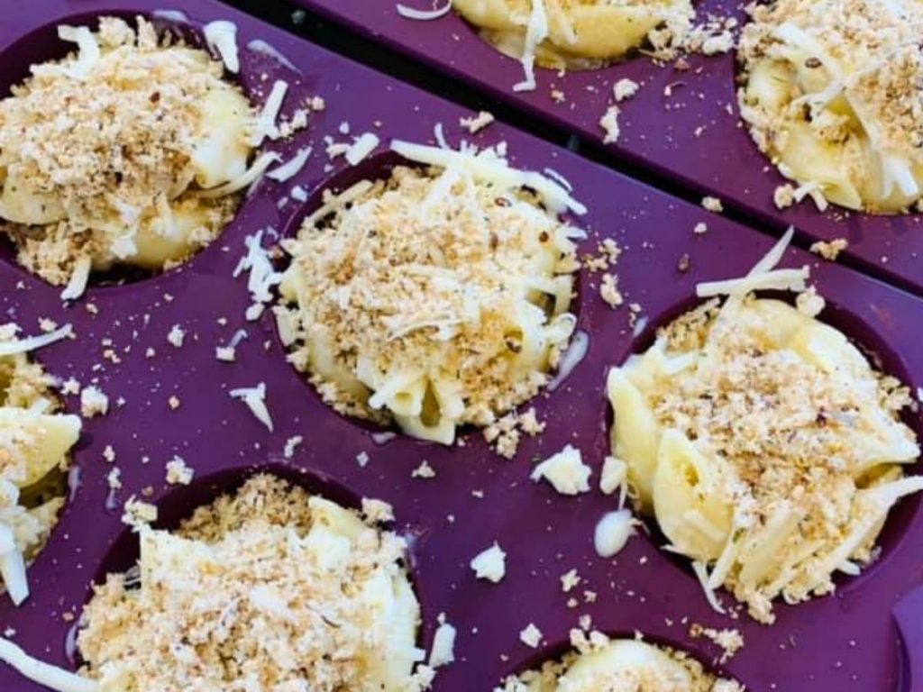 Muffins Mac n Cheese - recette - Debbie Dufour Tupperware
