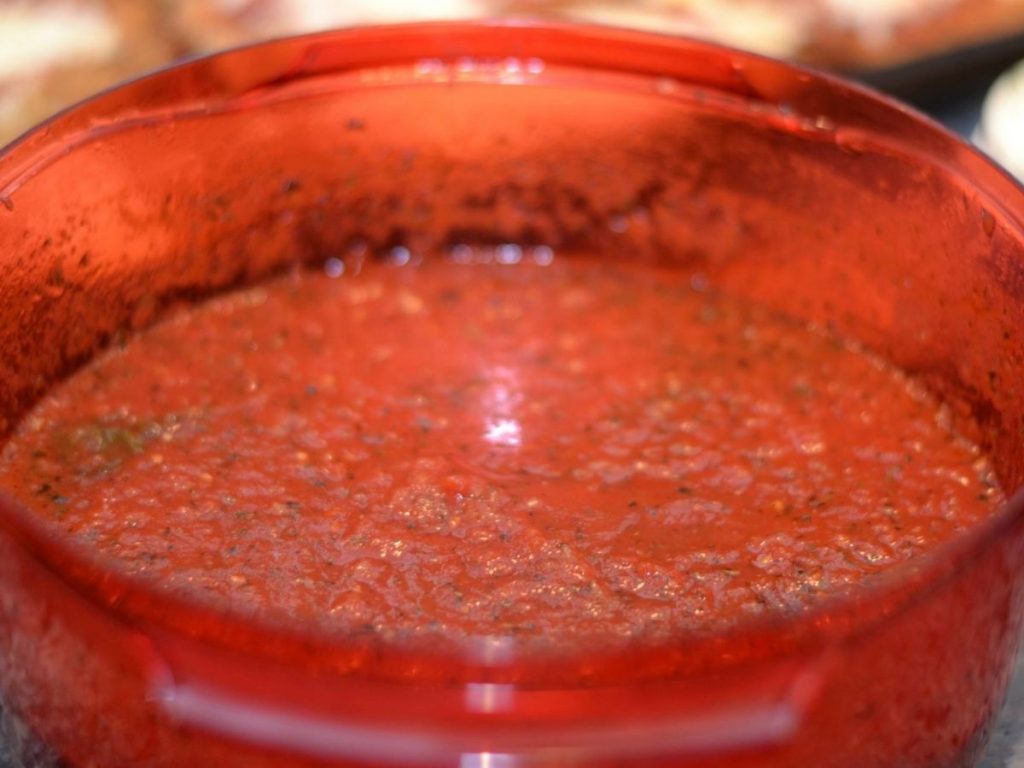 Sauce Marinara - recette - Debbie Dufour Tupperware
