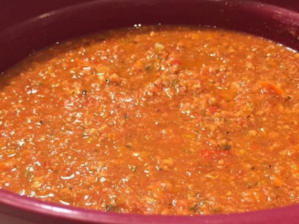 Sauce à spaghetti - recette - DebbieDufour.com - Tupperware